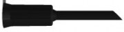 FÉKBOWDENVÉG PLASTIC VÍZZÁRÓ 5MM BLACK